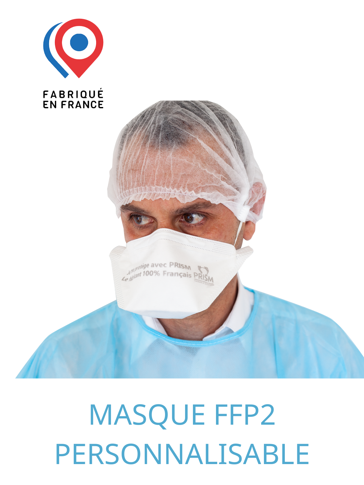 masque ffp2 personnalisable